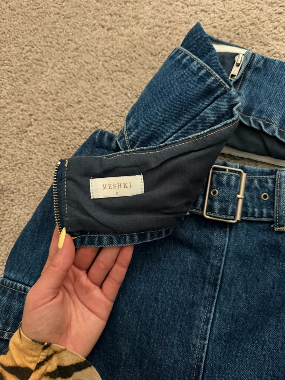 Meshki Denim Buckle Set - Picture 6 of 8